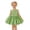 Green, variant on QHFBli Girls Formal Party Dress Bow Tie Tutu Sleeveless Gown For Toddler Pageant Performance Occasion Pink 6-9 Months