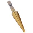thumbnail image 3 of Multiple Hole Step Drill, X-shaped Opening Design Step Drill Bit  for Aluminum Plate for Plastic Plate for Copper Plate, 3 of 8