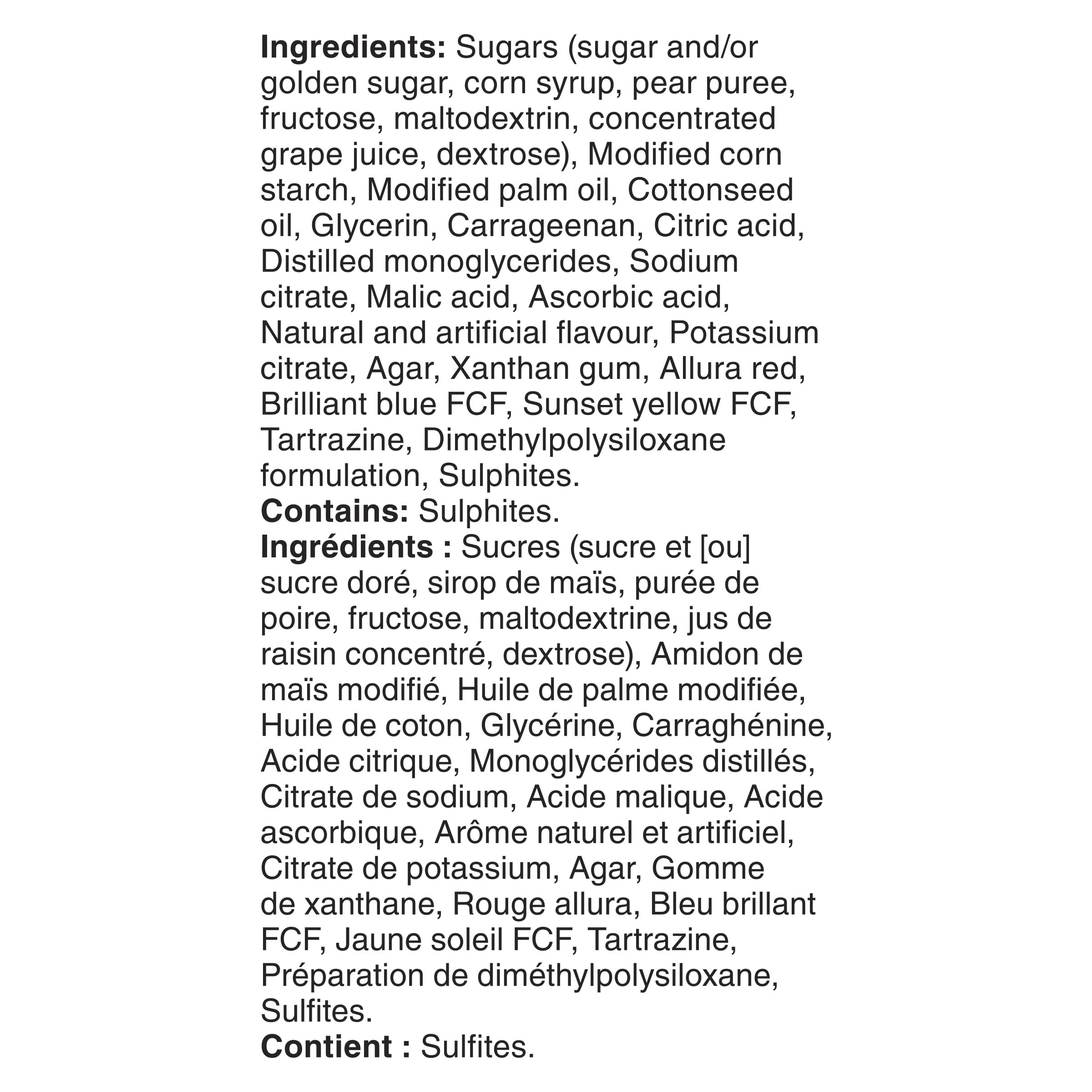 Gushers Collations aux Fruits, Assortiment, Sans Gluten, Collations pour Enfants, 6 Sachets