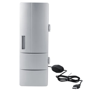 East buy Mini Fridges - Compact Mini USB Fridge Freezer Cans Drink Beer Cooler Warmer Travel Use