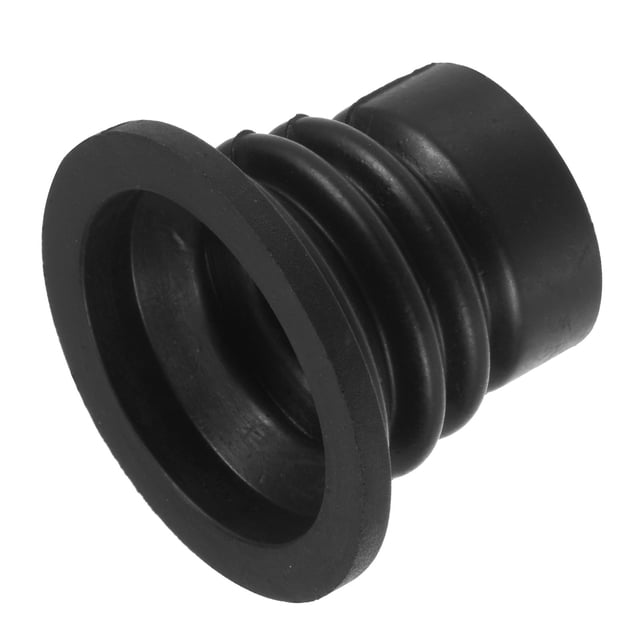Unique Bargains Washing Machine Drain Pipe Seal Silicone Sealing Plug Ring 39mm Black