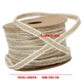 thumbnail image 3 of Corde en Toile de Jute Ruban en Toile de Jute Rouleau de Ruban d'Emballage en Toile de Jute, 3 of 6