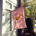 thumbnail image 2 of Carolines Treasures BB7888CHF Oberhasli Goat Drapeau de Maison en Toile à Carreaux Roses, 2 of 4