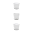 thumbnail image 2 of kurtrusly Modern Decorative Flower Pots Easy To Maintain Various Colors And Sizes transparent M pot+M tray 3Set, 2 of 6