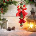 thumbnail image 4 of Christmas Decorations for Tree,Red Christmas Tree Christmas Decorations Christmas Tree Hanging Red Bow Hangings Christmas Tree Decorations,Christmas Tree Bows,Christmas Bows Decoration, 4 of 6
