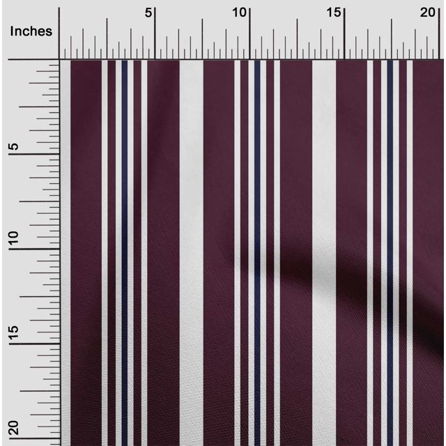 oneOone Polyester Lycra Fabric Stripe Decor Fabric Printed BTY 56 Inch Wide