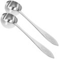 thumbnail image 3 of 2pcs 20ML Stainless Steel Coffee Measure Spoon Durable Milk Powder Spoon Kitchen Measuring Scoop (Silver), 3 of 8