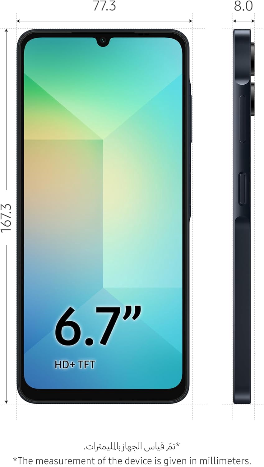 Brand New - Samsung Galaxy A06 4GB RAM, 64GB Memory, Dual SIM