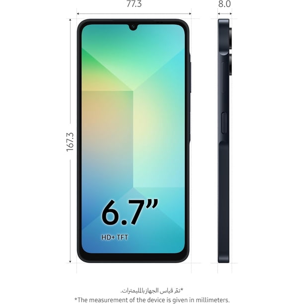 Brand New - Samsung Galaxy A06 4GB RAM, 64GB Memory, Dual SIM