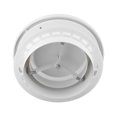 thumbnail image 4 of 100150MM White Round Ceiling Vent Adjustable Air Volume for Bathroom Kitchen, 4 of 12