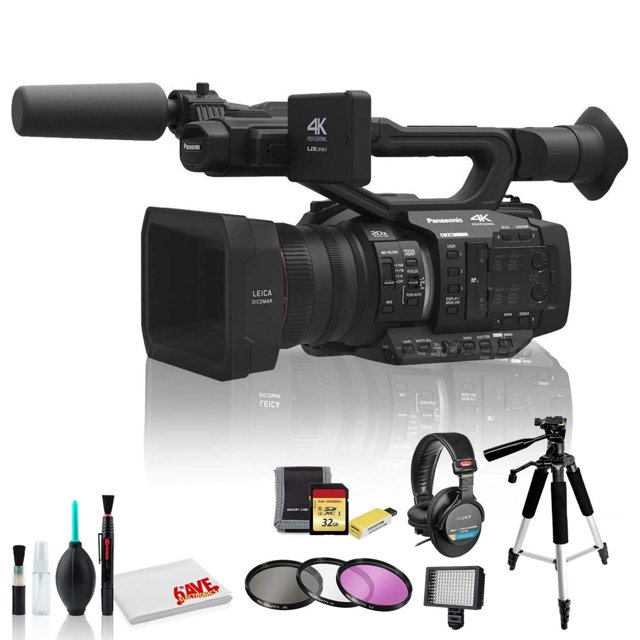 Panasonic AG-UX180 Caméscope Professionnel Premium 4K - Kit Ultime
