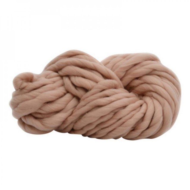 -Wool Yarn Super Soft Chunky Wool Yarn Diy Knitting Wool Roving Crocheting Yarn