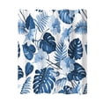 thumbnail image 2 of Rideau de Douche Imperméable Imprimé Stéréoscopique Tropical Jungle Botanique Feuille Fleur Saison Polyester Rideau de Douche avec Crochets, 2 of 6