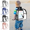 thumbnail image 2 of IROINID Sac à Dos de Voyage pour Femmes, Sac à Dos pour Ordinateur Portable, Sac d'École, Fournitures de Rentrée, Sac à Dos Transparent avec Fonction de Sac à Dos Visible pour Étudiant, Sac à Dos d'Extérieur, Sac de Rangement en PVC Multiple, 2 of 8