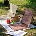 thumbnail image 4 of Chaise de Sol de Camping, Dossier Réglable Pliable pour Plage, Pêche et Pique-Nique, 4 of 7