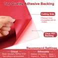 thumbnail image 5 of Heat Transfer Vinyl HTV Iron On Vinyl Bundle Bundle Suitable For Shirts Patterns, 5 of 5