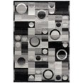 thumbnail image 1 of Rug Branch Montage Collection Modern Abstract Area Rug Doormat Entrance Floor Mat (3x6 feet) - 2'8" x 6', Grey, 1 of 6