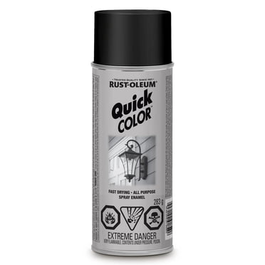 Rust-Oleum Specialty Flat Black Quick Color Spray