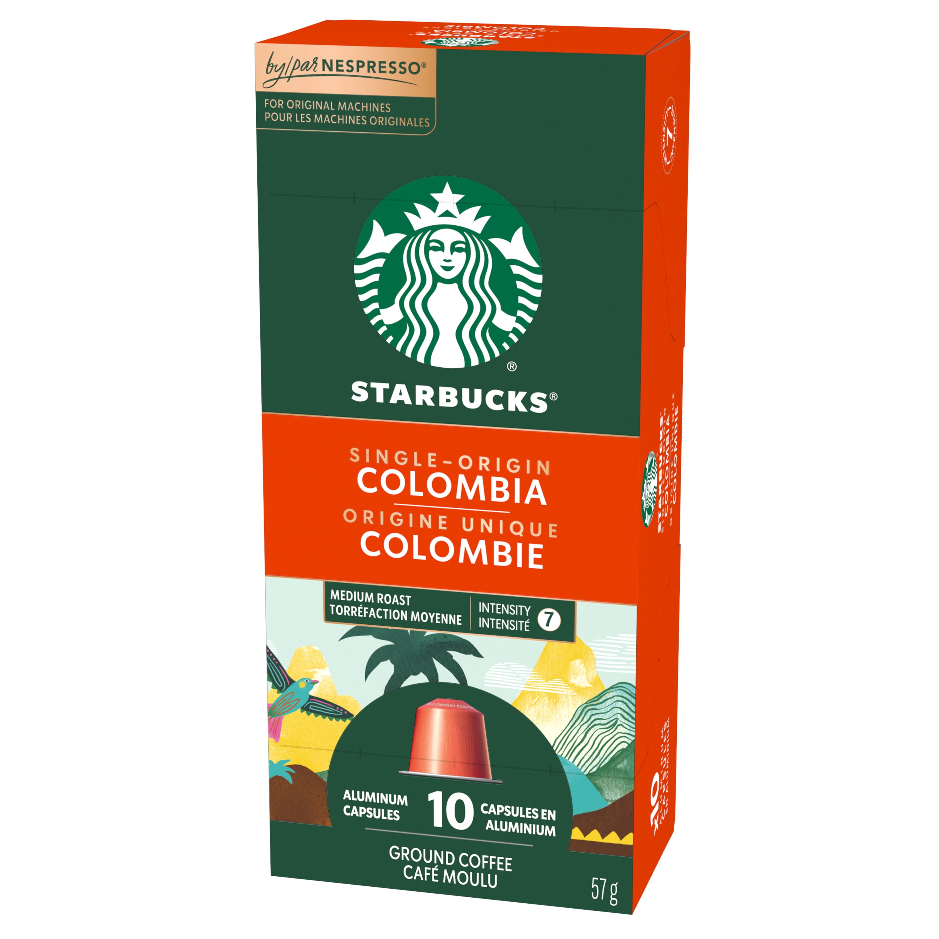 STARBUCKS Par Nespresso Café d'origine unique colombie