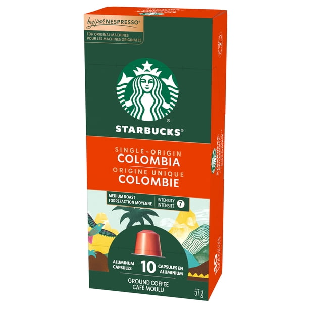 STARBUCKS By Nespresso Single Origin Colombia - Walmart.ca