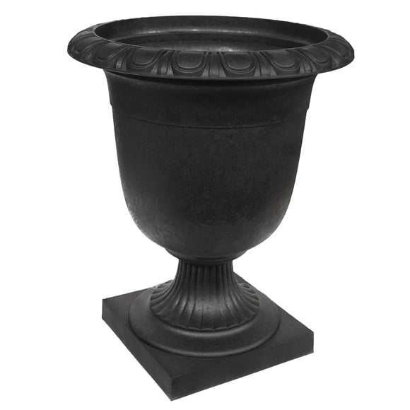 Tierra Verde Jardinière Urne Auto-Arrosante pour Intérieur et Extérieur, Crescendo, 19 Pouces L x 23 Pouces H
