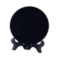 thumbnail image 4 of HILABEE Obsidian Circle Disc Obsidian Mirror,Black Round Mirror,,Home Decoration,Office S, 4 of 9
