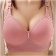 thumbnail image 2 of LSLJS Woman Sexy Ladies Bra Without Steel Rings Sexy Vest Large Size Lingerie Underwire Nursing Bras, 2 of 4