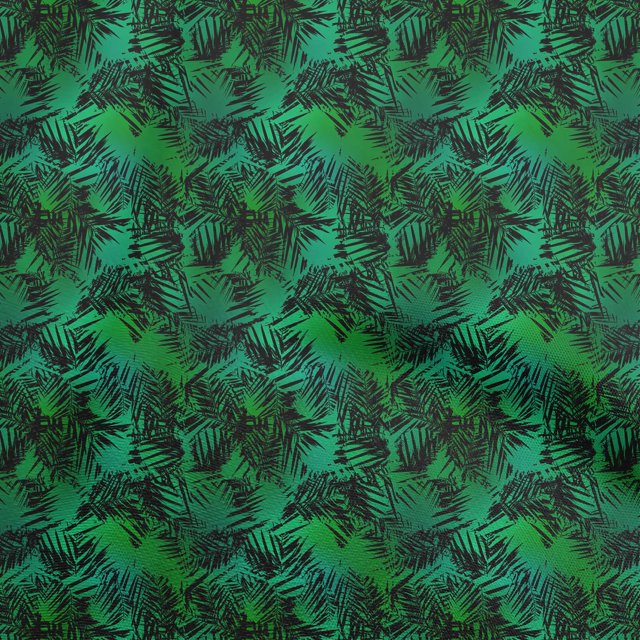 oneOone Rayon Green Fabric Abstract Sewing Craft Projects Fabric Prints By Yard 56 Inch Wide