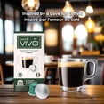 thumbnail image 3 of Caffè VIVO Espresso Italiano Lungo (10 Nepresso Compatible Capsules), 3 of 7