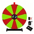 thumbnail image 1 of WinSpin 24" Display Prize Wheel Red & Green DIY Tabletop 12 Slots Modular Custom Spinning Wheel for Pop Up Trade Show, 1 of 8