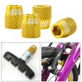 thumbnail image 4 of 4 Pièces Écrous de Frein de Vélo M6, Matériau en Alliage d'Aluminium-haute Résistance, Léger et Robuste - Doré, 4 of 10