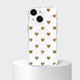 thumbnail image 2 of Caseco Mag-SafeiPhone 15 Gold Plum Heart Clear Case, 2 of 5