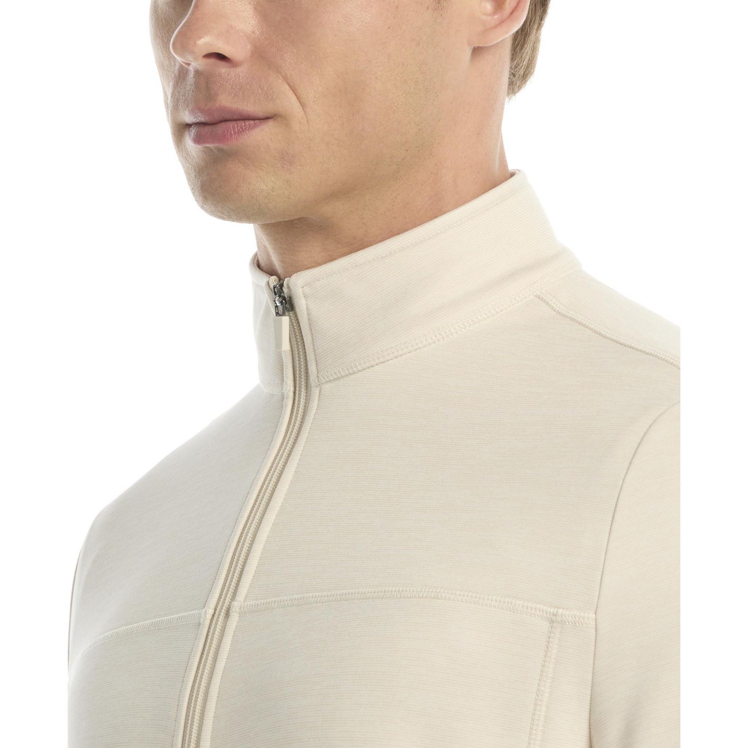 Ben Hogan Performance Men's Long Sleeve Solid Fleece Golf Full Zip Sweater