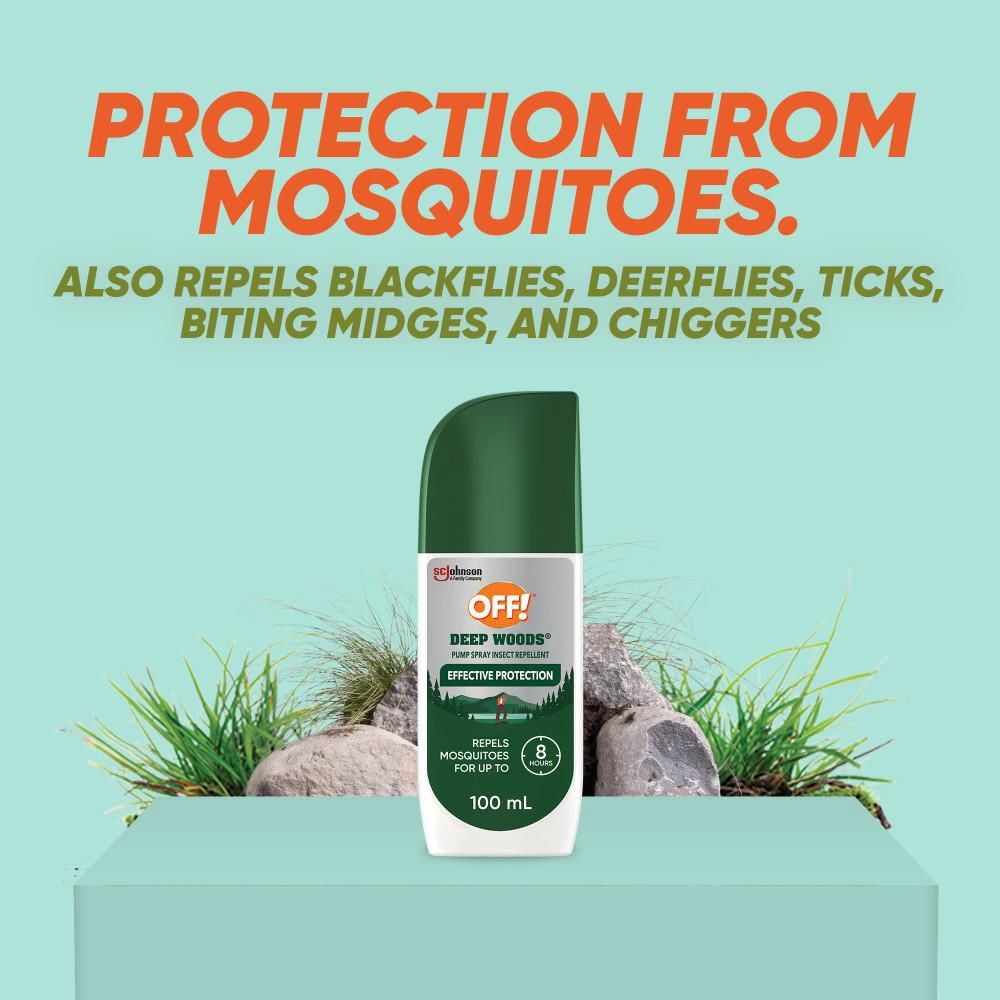 OFF! Deep Woods 25% Deet Insect Repellent Pump Spray