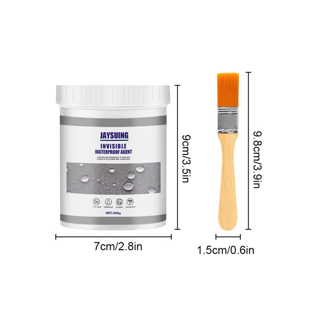 Ruiboury Adhesive Insulating Duct Repair Quick-Drying Waterproof For All Needs Waterproof Tape Stop Leaks As Shown 300g 1Set