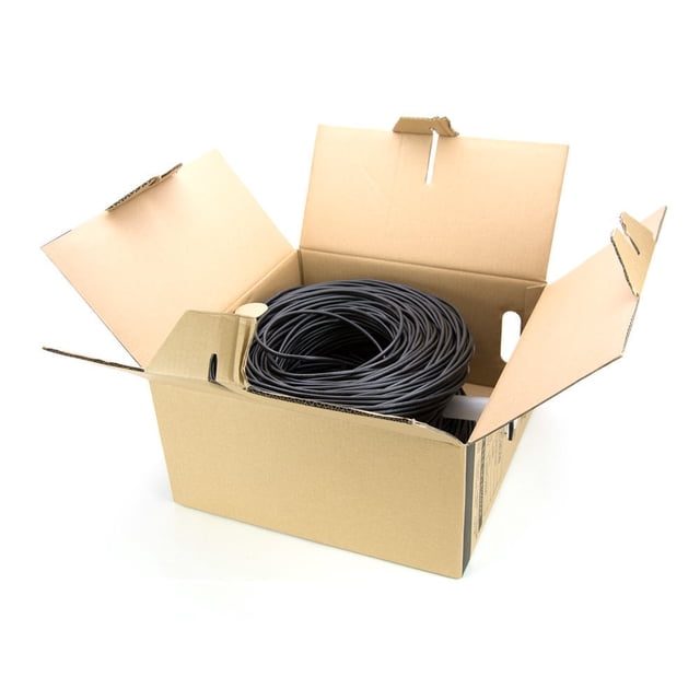 PrimeCables 500ft Cat6 Ethernet Cable 23AWG*4P Bare Copper 550MHz UTP In-Wall Rated CM