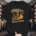 thumbnail image 1 of T-Shirt à Motif de Rivière de Course avec Chariot Élévateur Professionnel pour Homme Style Rétro Frais, Doux et Respirant, Design d'Impression Accrocheur, Chandail d'Été à Col Rond et Manches Courtes, T-Shirt de Travail Unique, 1 of 5