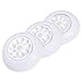 thumbnail image 3 of LIGHT IT! By Fulcrum, 30016-308 9-LED Anywhere Light XB, White, 3 pack, 3 of 3