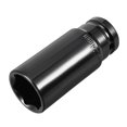thumbnail image 1 of Unique Bargains 1/2-inch Drive 24mm 6-Point Deep Impact Socket, Cr-V Steel, 1 of 6