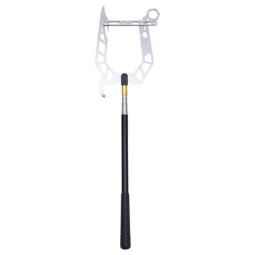 Shisuyan Telescopic Pole Hook Black Women Boating 1 Set 15.7In