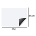 thumbnail image 2 of Magnetic Dry Erase Whiteboard, Magnetic Board Sheet , Magnetic Whiteboard , Fridge Whiteboard, 2 of 5