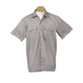 thumbnail image 4 of Dickies Mens Short-Sleeve Work Shirt, 3X, Silver, 4 of 4