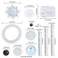 thumbnail image 4 of Windchime Resin Mold Wind Bell Silicone Epoxy Shaping Home Casting Reusable Mould Bedroom Handmade Birthday Window, 4 of 9