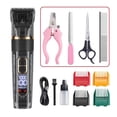 thumbnail image 1 of Dog Hair Clippers Grooming Haircut Trimmer Shaver Set Pets Rechargeable Professional Clipper ,Easy to Trim, 1 of 7