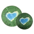 thumbnail image 3 of yuksok Tapis Rond pour Aire Tapis de Sol Tapis de Rampement pour Bébé Tapis de Sol Amour Mer 80cm, 3 of 9