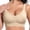 Beige, variant on FYEGRE Women's Seamless Underwire Bra Smooth Seamless Minimizer Bras Non Padded Comfy Everyday Bra No Underwire Supportive Bralette Red M