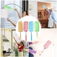 thumbnail image 1 of Oleegame 1PC Home Use Microfiber Hand Extended Duster For Daily Cleaning Cleaning High Ceiling Fan Interior Roof Wet Or Dry Use White, 1 of 8
