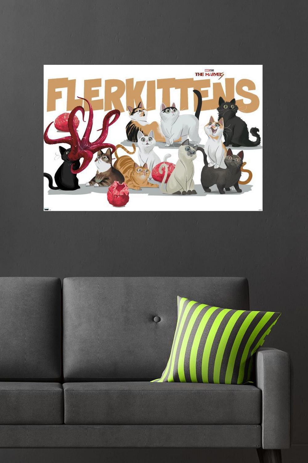 Marvel The Marvels - Flerkittens Wall Poster, 22.375" x 34"
