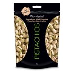 Wonderful Pistachios In-Shell Rôtis & Noix salées, 200g Sac refermable