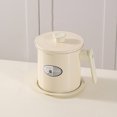thumbnail image 3 of EGNMCR Kitchen Utensils & Gadgets Multifunctional Profound Fryer Pot And Grease Container With Strainer Kitchen And Household Oil Pot Filter Oil Remain Storage Tank With Filter Screen storage pot, 3 of 6